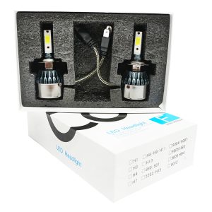 Set 2 becuri LED H7 36W/3800LM C6-H7, 12V, 6500K