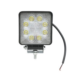 Lampa 8 LED-uri 10-60V 24W unghi radiere 30 de grade tip spot 107x107x51mm 6000K IP67 Breckner Germany